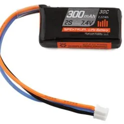 Spektrum 300mAh 2S 7.4V 30C LiPo Battery; PH Connector