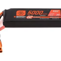 Spektrum 11.1V 5000mAh 3S 100C Smart G2 LiPo Battery IC5