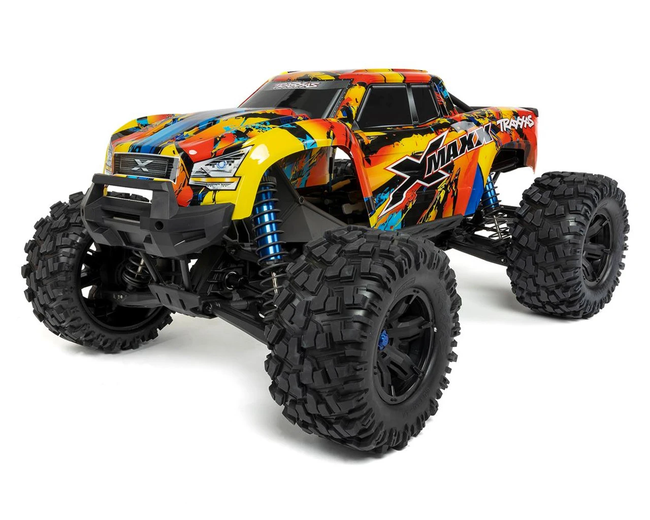 Traxxas X-Maxx 8S 4WD Brushless RTR Monster Truck W/ 2.4GHz TQi Radio And TSM (SolarFlare) - Image 3