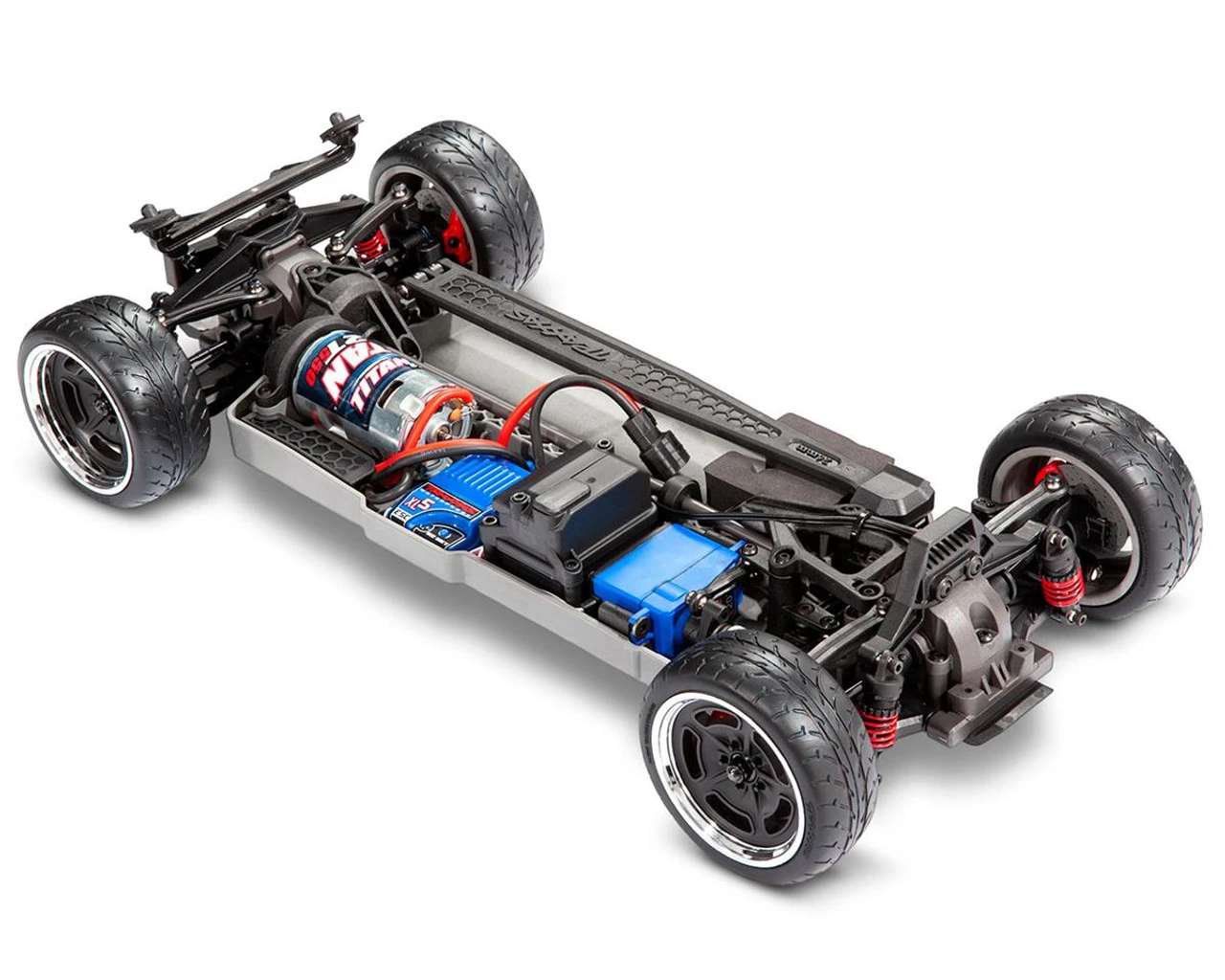 Traxxas 4-Tec 3.0 1/10 RTR Touring Car W/Factory Five '33 Hot Rod Coupe Body (Blue) & TQ 2.4GHz Radio System - Image 4