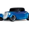 Traxxas 4-Tec 3.0 1/10 RTR Touring Car W/Factory Five '33 Hot Rod Coupe Body (Blue) & TQ 2.4GHz Radio System